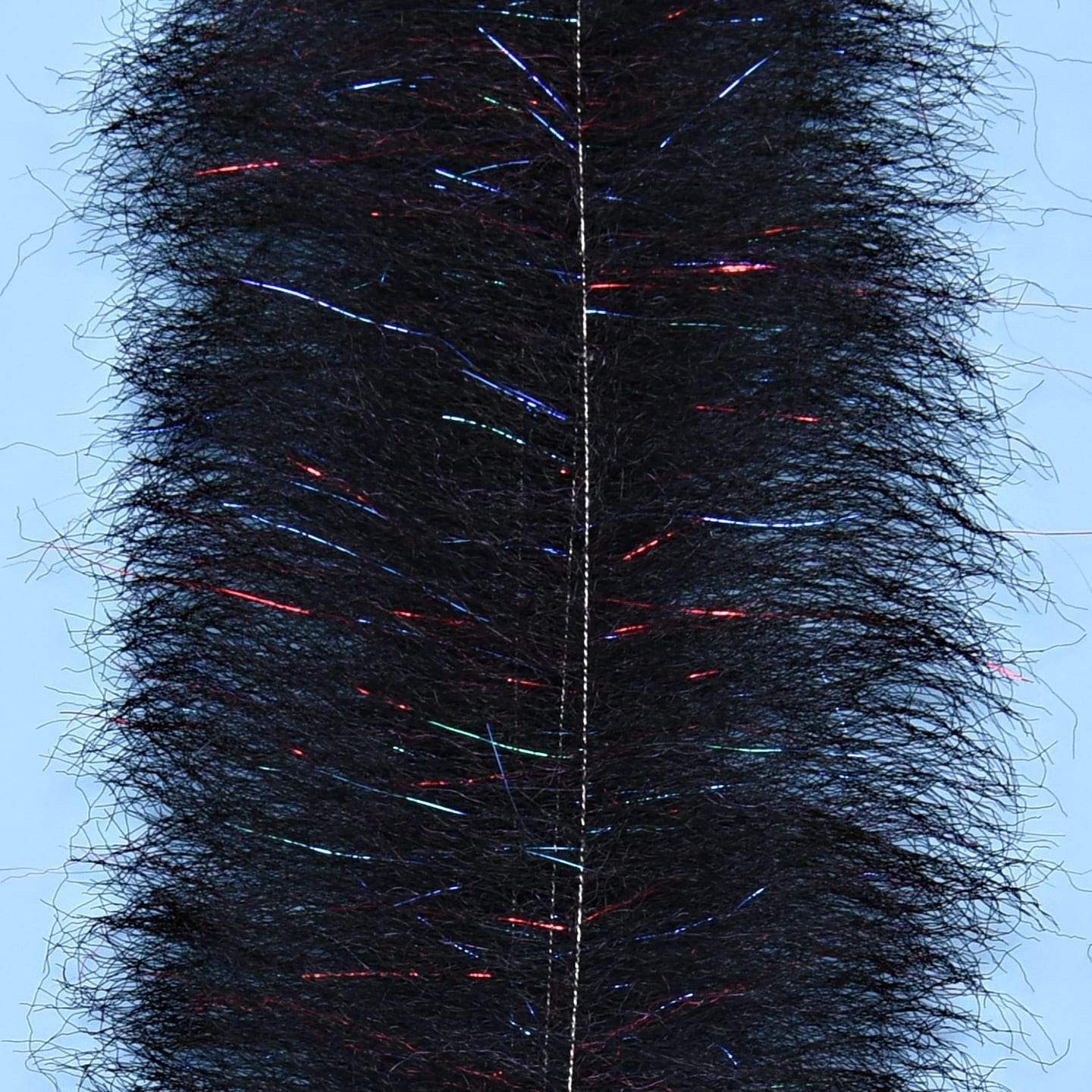 EP Streamer Brush Black Chenilles, Body Materials