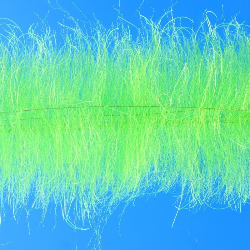 Ep Streamer Brush with rubber legs Chartreuse