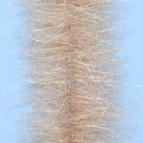 EP Streamer Brush with Rubber Legs Tan Chenilles, Body Materials