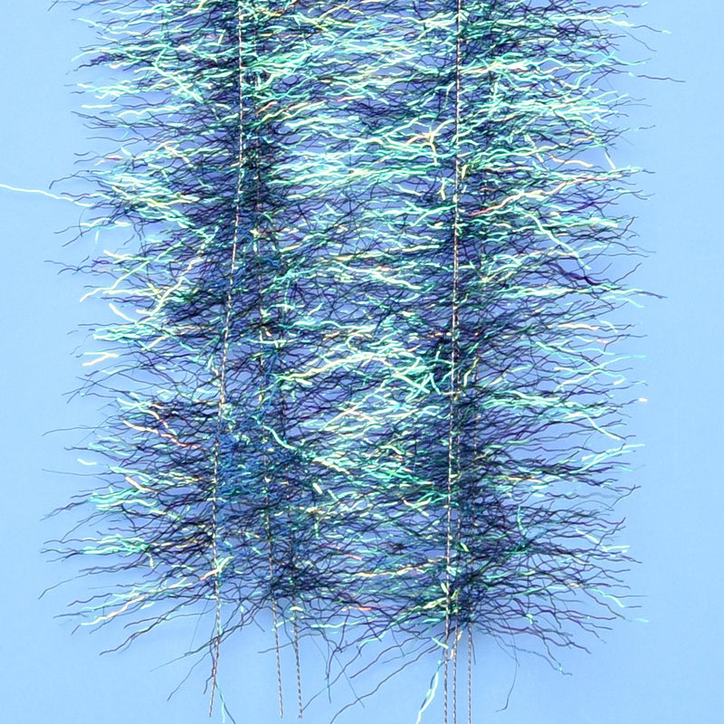 EP Thunderstruck Brush 1.5" Peacock Chenilles, Body Materials