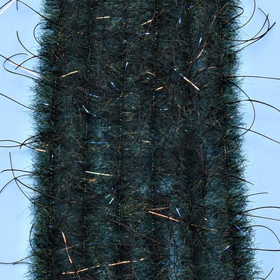 EP Wooly Critter Brush Dark Olive / 0.50" Chenilles, Body Materials