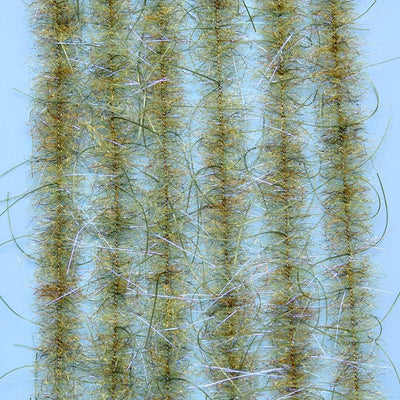 EP Wooly Critter Brush Light Grass / 0.50" Chenilles, Body Materials