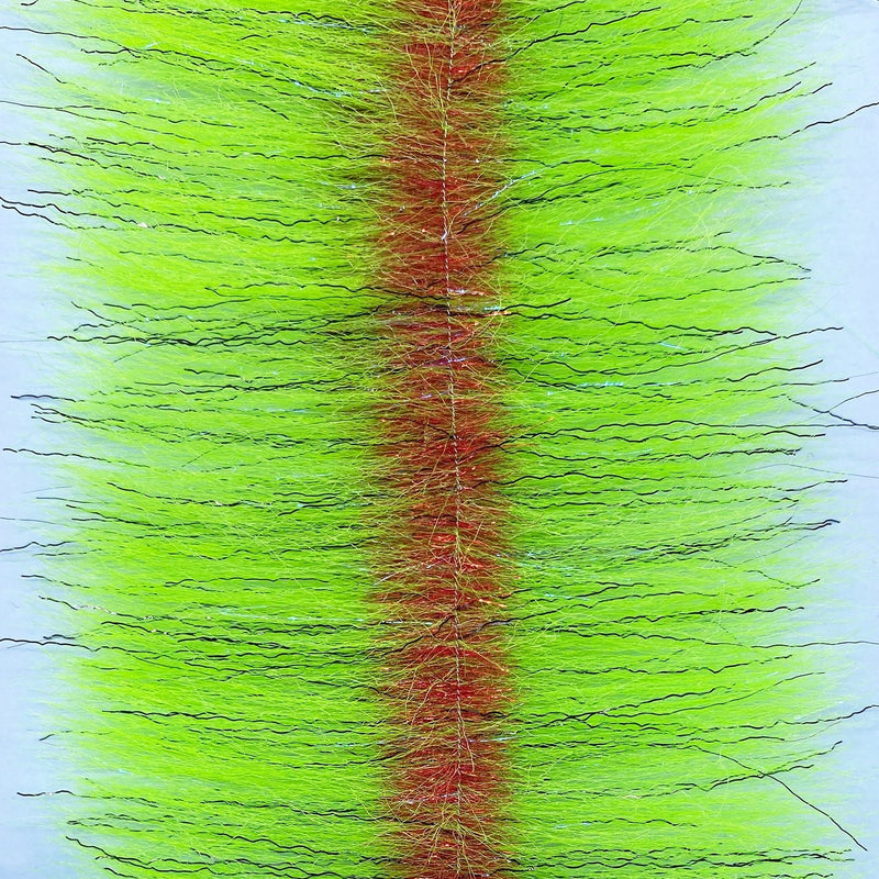 EP ZE-Brush Chartreuse / 1.5" Chenilles, Body Materials