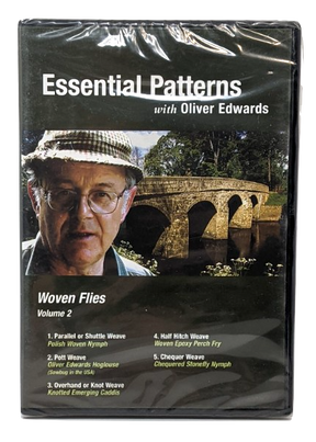 Essential Patterns with Oliver Edwards DVD Vol. 2: Woven Flies DVD