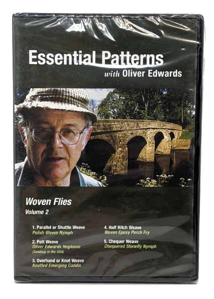 Essential Patterns with Oliver Edwards DVD Vol. 2: Woven Flies DVD