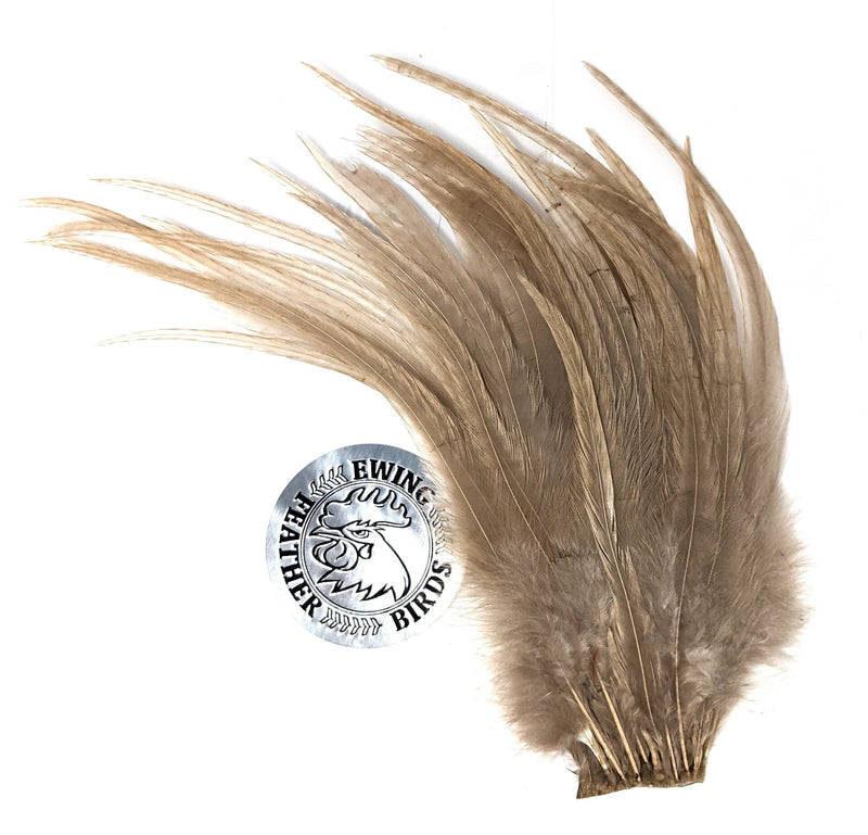 Ewing Wooly Bugger Patches Tan Saddle Hackle, Hen Hackle, Asst. Feathers