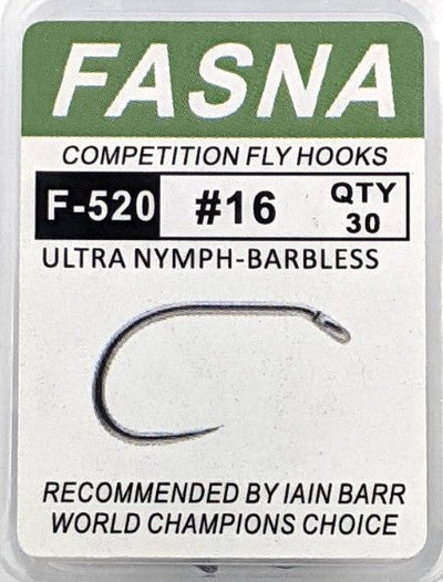 Fasna 520 Tiny Blob Hook 30 Pack #16 Hooks