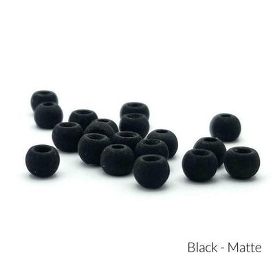 Firehole Stones Matte Tungsten Beads Black / 5/64" (2.0 mm) Beads, Eyes, Coneheads
