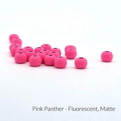 Firehole Stones Matte Tungsten Beads - Hot Colors Pink Panther / 5/64" (2.0 mm) Beads, Eyes, Coneheads