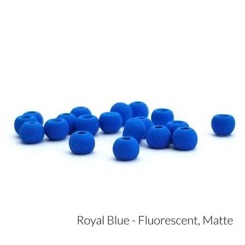 Firehole Stones Matte Tungsten Beads Royal Blue / 5/64" (2.0 mm) Beads, Eyes, Coneheads