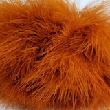 Fish Hunter Blood Quill Marabou Burnt Orange Saddle Hackle, Hen Hackle, Asst. Feathers