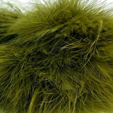 Fish Hunter Blood Quill Marabou Dark Olive Saddle Hackle, Hen Hackle, Asst. Feathers