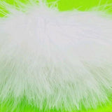 Fish Hunter Blood Quill Marabou FL. White (UV) Saddle Hackle, Hen Hackle, Asst. Feathers