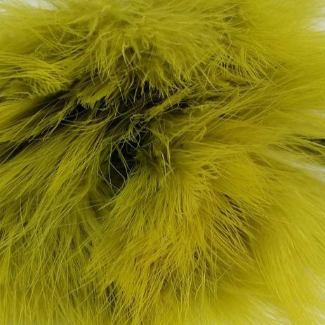 Fish Hunter Blood Quill Marabou Golden Olive Saddle Hackle, Hen Hackle, Asst. Feathers