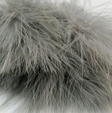 Fish Hunter Blood Quill Marabou Heron Gray (UV) Saddle Hackle, Hen Hackle, Asst. Feathers