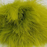 Fish Hunter Blood Quill Marabou Light Olive Saddle Hackle, Hen Hackle, Asst. Feathers