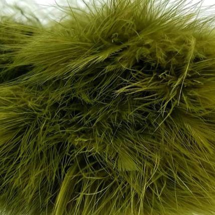 Fish Hunter Blood Quill Marabou Master Pack 1 oz. Dark Olive Saddle Hackle, Hen Hackle, Asst. Feathers