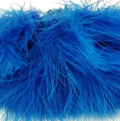 Fish Hunter Blood Quill Marabou Royal Blue Saddle Hackle, Hen Hackle, Asst. Feathers