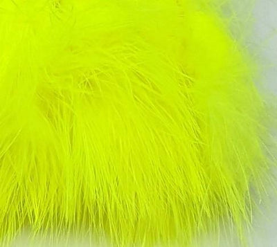 Fish Hunter Blood Quill Spey Marabou Master Pack FL. Yellow (UV) Saddle Hackle, Hen Hackle, Asst. Feathers