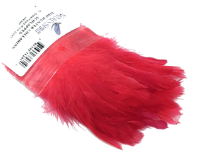 Fish Hunter Collaring Schlappen FL Steelhead Pink UV Default Saddle Hackle, Hen Hackle, Asst. Feathers