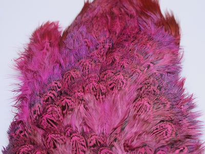 Nature's Spirit Ringneck Pheasant Rump Patch Fluorescent Hot Pink