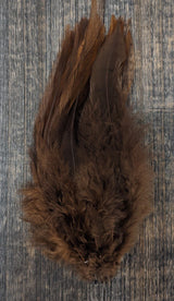 Fish Hunter Select Saddle Hackle Brown (UV) Saddle Hackle, Hen Hackle, Asst. Feathers