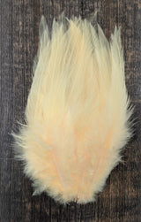 Fish Hunter Select Saddle Hackle FL. Creamsicle Orange (UV) Saddle Hackle, Hen Hackle, Asst. Feathers