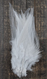 Fish Hunter Select Saddle Hackle FL. Silver Dun (UV) Saddle Hackle, Hen Hackle, Asst. Feathers