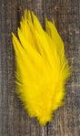 Fish Hunter Select Saddle Hackle Lemon Yellow Saddle Hackle, Hen Hackle, Asst. Feathers