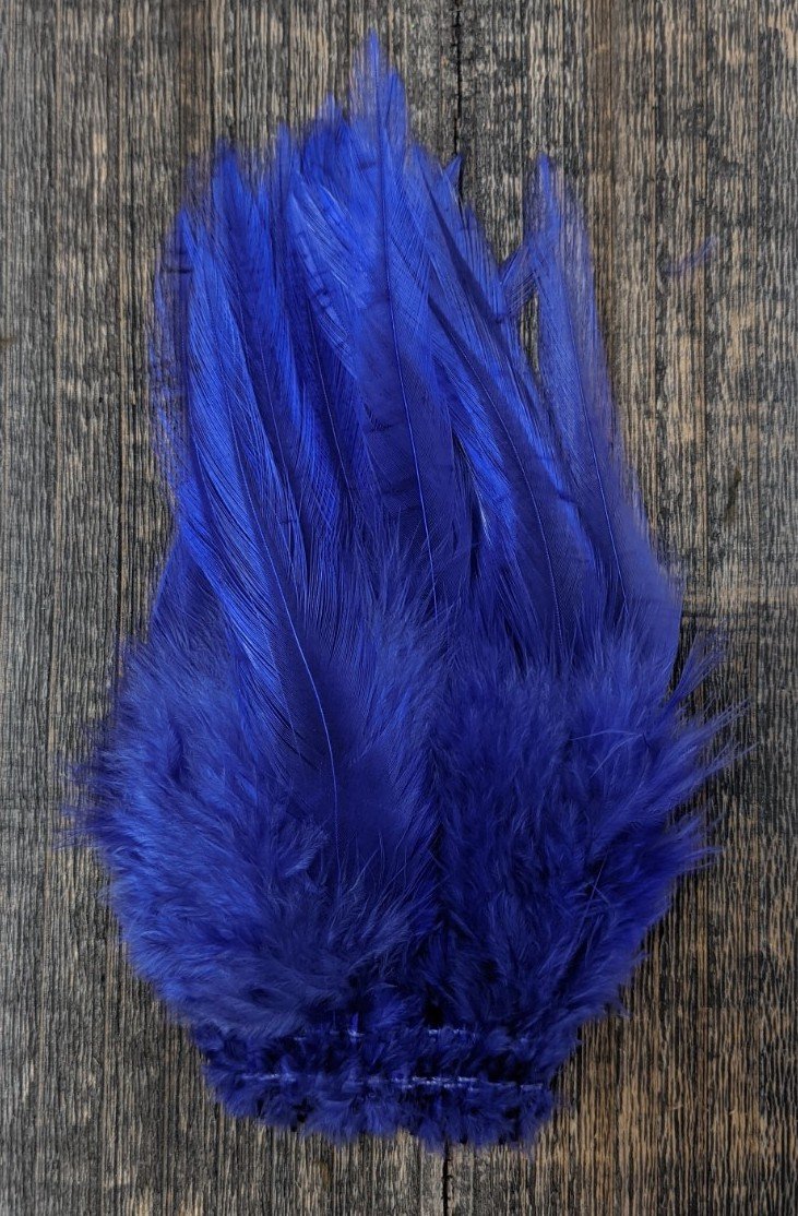 Fish Hunter Select Saddle Hackle Purple Saddle Hackle, Hen Hackle, Asst. Feathers