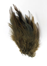 Fish Hunter Select Saddle Hackle Sculpin Olive (UV) Saddle Hackle, Hen Hackle, Asst. Feathers