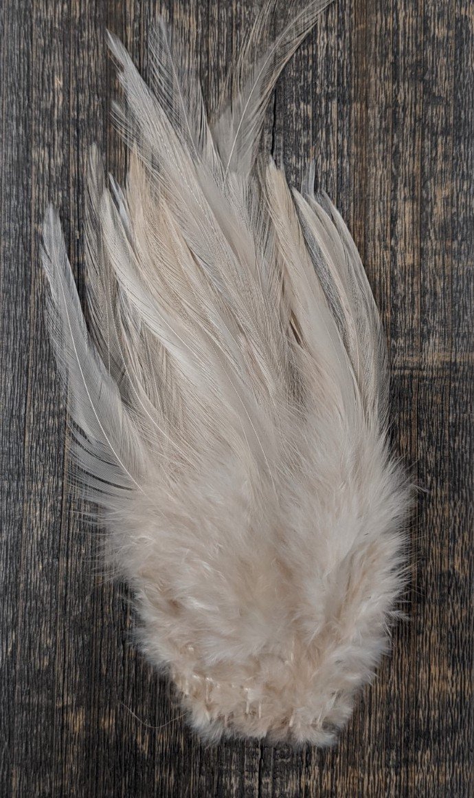 Fish Hunter Select Saddle Hackle Tan Saddle Hackle, Hen Hackle, Asst. Feathers