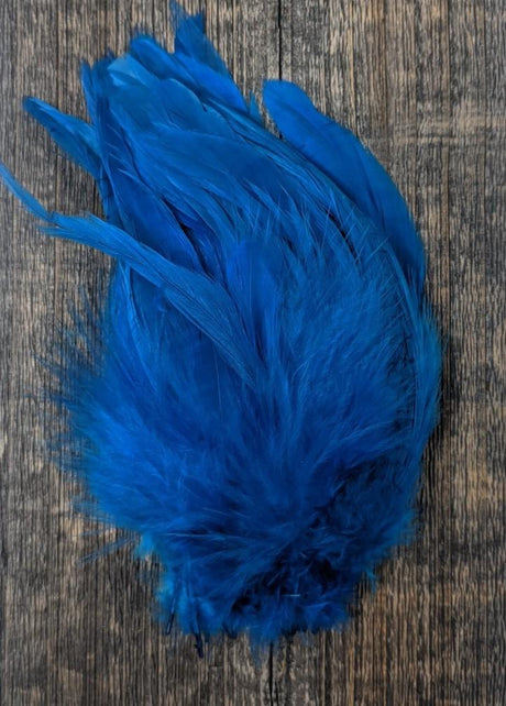 Fish Hunter Select Schlappen Dark Turquoise/KFB Saddle Hackle, Hen Hackle, Asst. Feathers