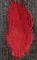 Fish Hunter Select Schlappen FL. Steelhead Pink (UV) Saddle Hackle, Hen Hackle, Asst. Feathers