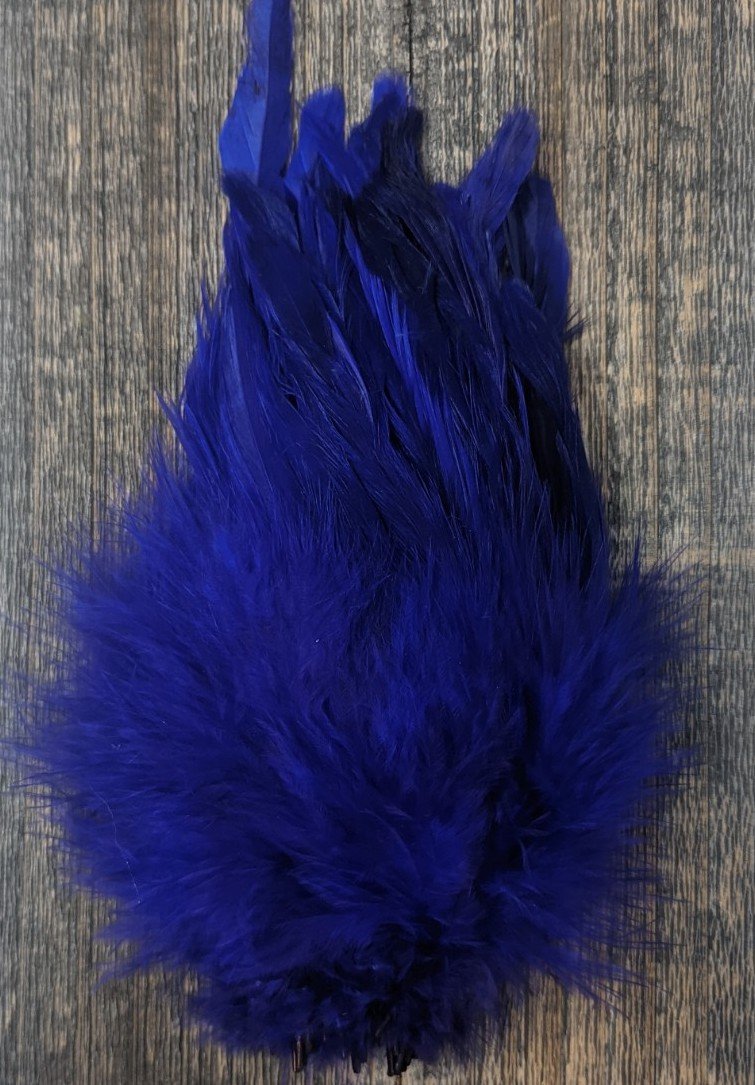 Fish Hunter Select Schlappen Purple Saddle Hackle, Hen Hackle, Asst. Feathers