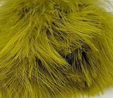 Fish Hunter Spey Blood Quill Marabou Golden Olive Saddle Hackle, Hen Hackle, Asst. Feathers