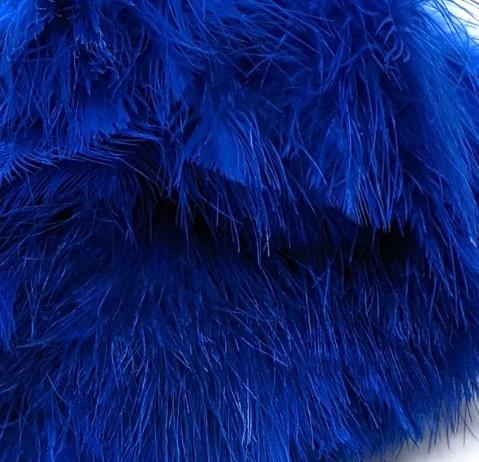 Fish Hunter Spey Blood Quill Marabou Royal Blue Saddle Hackle, Hen Hackle, Asst. Feathers