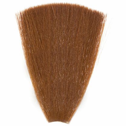 Fish Skull Faux Bucktail Brown Hair, Fur