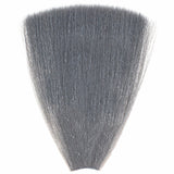 Fish Skull Faux Bucktail Charcoal Gray Hair, Fur