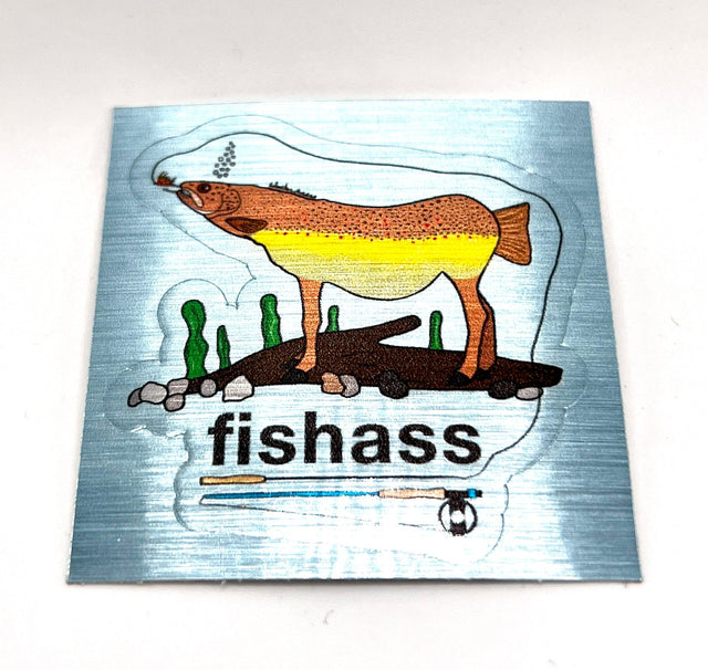 Fishass Sticker