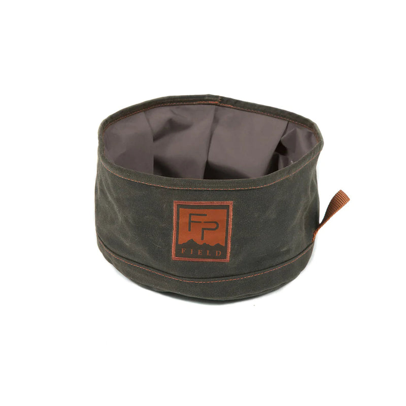 Fishpond Bow Wow Travel Water Bowl- Peat Moss
