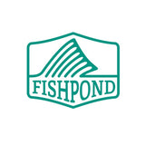 Fishpond Die Cut Stickers Dorsal Fin - Aqua / 4" Stickers