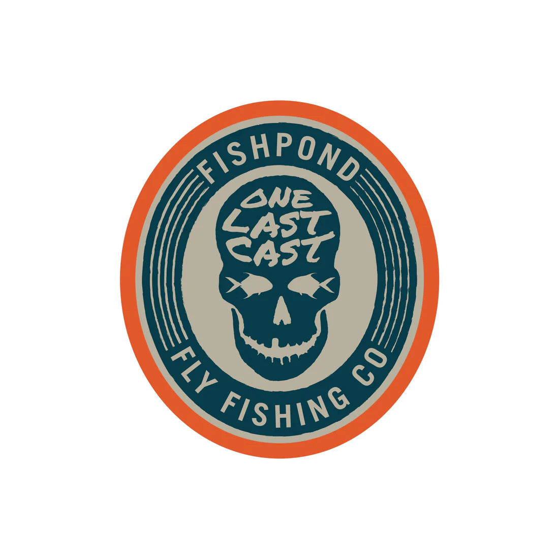 Fishpond Last Call Sticker 5" Stickers