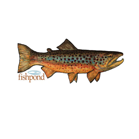 Fishpond Local Sticker 6" Stickers