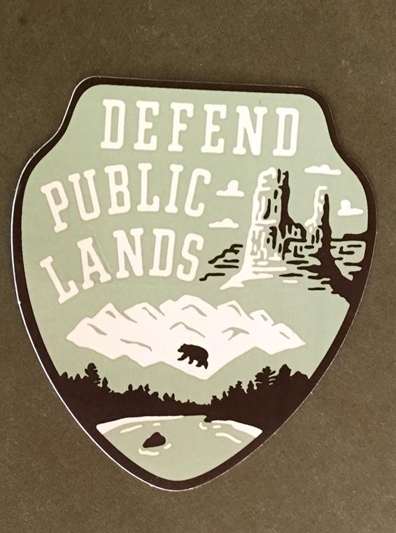Fitz Roy Sticker 2.5" / Defend Public Lands Stickers