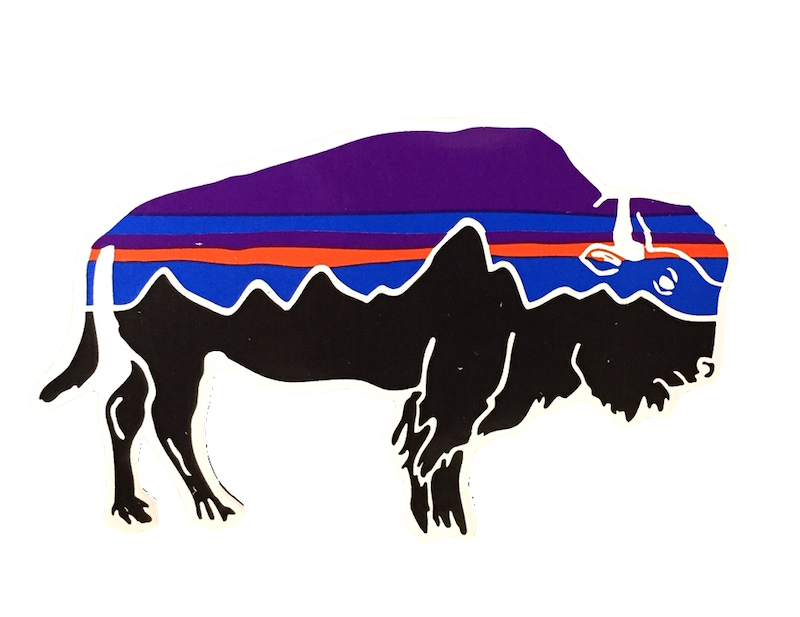 Fitz Roy Sticker 3.5" / Bison Stickers