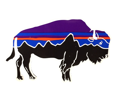 Fitz Roy Sticker 3.5" / Bison Stickers