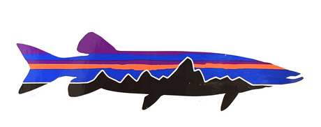 Fitz Roy Sticker 8" / Musky Stickers