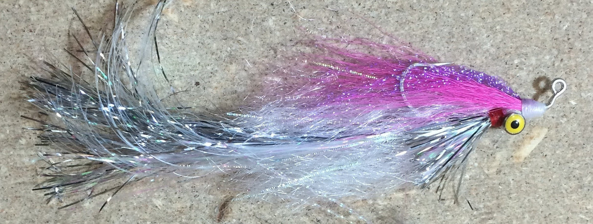 Flash Deep Minnow Jig Pink White Size 1