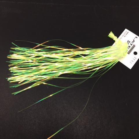 Flashabou Lateral Scale Dyed Pearl Fl Yellow